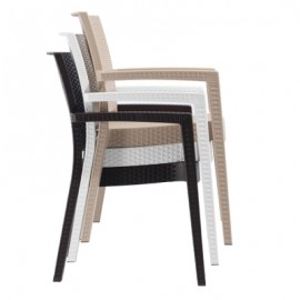 SMS 001 - PVC Rattan Sandalye